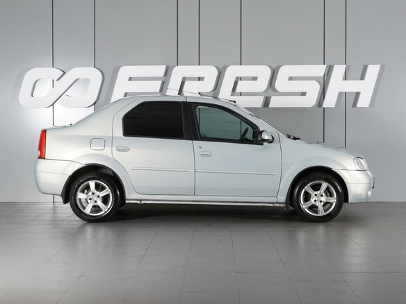 2009 Renault Logan I, серый, 545000 рублей - вид 4
