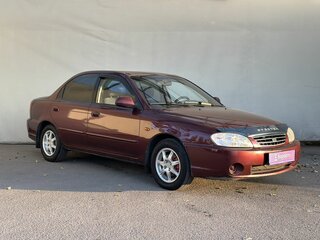 2006 Kia Spectra I Рестайлинг 2, красный, 350000 рублей, вид 2