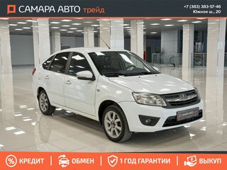 2014 Lada (ВАЗ) Granta I, белый, 288000 рублей, вид 3