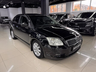 2006 Toyota Avensis II Рестайлинг, чёрный, 590000 рублей, вид 2