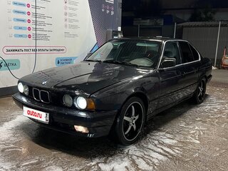 1991 BMW 5 серии 520i III (E34), чёрный, 333000 рублей, вид 2
