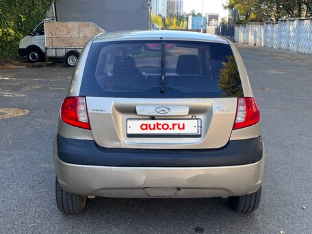 2010 Hyundai Getz I Рестайлинг, бежевый, 299000 рублей, вид 4