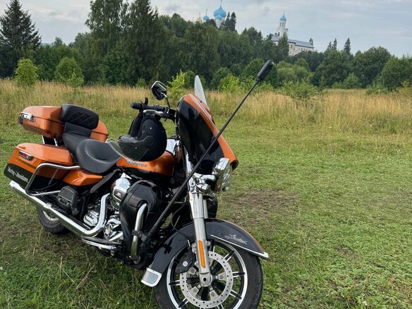 2014 Harley-Davidson Electra Glide, коричневый, 1000000 рублей - вид 7