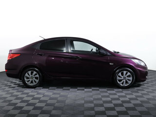2011 Hyundai Solaris I, фиолетовый, 708000 рублей, вид 4