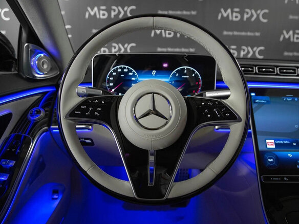 2025 Mercedes-Benz S-Класс 450 d Long 4MATIC VII (W223), чёрный - вид 14