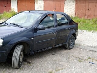 2012 Renault Logan I Рестайлинг, чёрный, 195000 рублей, вид 1