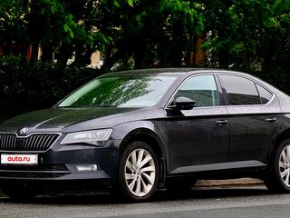 2017 Skoda Superb III, чёрный, 1400000 рублей, вид 1