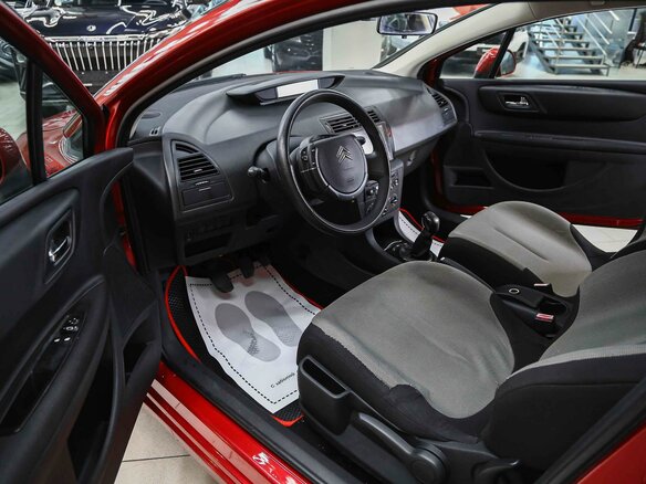 2009 Citroen C4 I Рестайлинг, красный, 345000 рублей - вид 6