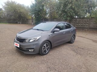 2016 Kia Rio III Рестайлинг, серый, 1200000 рублей, вид 1
