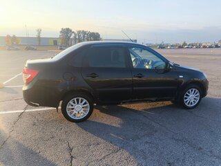 2016 Lada (ВАЗ) Granta I, чёрный, 340000 рублей, вид 2