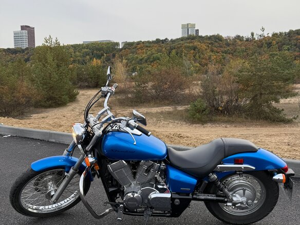2007 Honda Shadow 750, синий, 619000 рублей