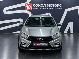 2019 Lada (ВАЗ) Vesta SW Cross I, серый, 1049900 рублей, вид 4