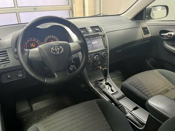 2012 Toyota Corolla X (E140, E150) Рестайлинг, синий, 1125000 рублей - вид 8