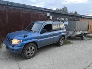 2003 Mitsubishi Pajero Pinin, синий, 660000 рублей, вид 3
