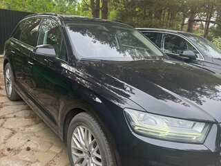 2018 Audi Q7 II (4M), чёрный, 4500000 рублей, вид 2