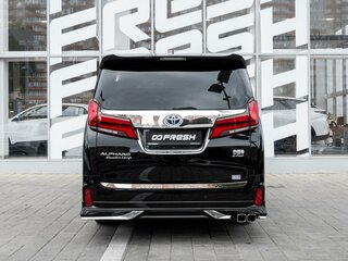 2022 Toyota Alphard III Рестайлинг, чёрный, 5700000 рублей, вид 4