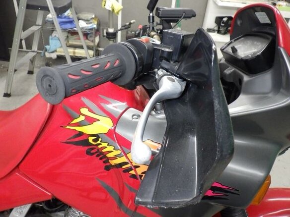 1995 Honda FX 650 Vigor, красный, 463000 рублей - вид 7