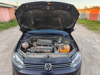 2012 Volkswagen Polo V, чёрный, 590000 рублей, вид 3