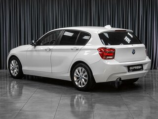 2012 BMW 1 серии 116i II (F20/F21), белый, 1124000 рублей, вид 2