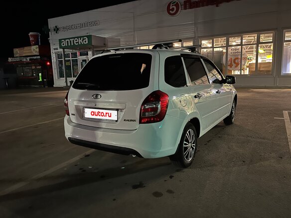 2014 Lada (ВАЗ) Kalina II, белый, 480000 рублей - вид 9