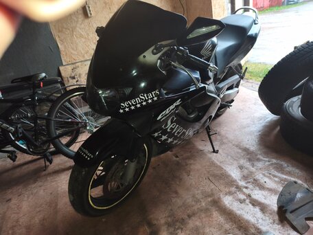 2001 Honda CBR 600F, чёрный, 350000 рублей, вид 2