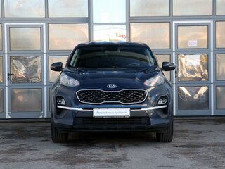 2021 Kia Sportage IV Рестайлинг, синий, 2050000 рублей, вид 2