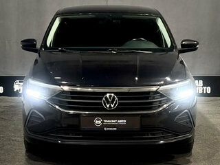 2020 Volkswagen Polo VI, чёрный, 1549000 рублей, вид 2