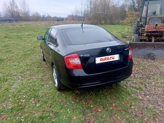 2014 Skoda Rapid I, чёрный, 850000 рублей, вид 4