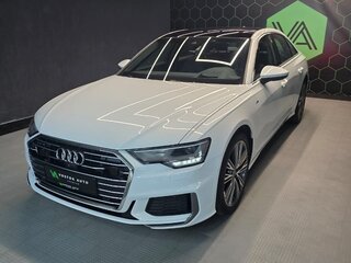 2022 Audi A6 45 TFSI V (C8), белый, 6500000 рублей, вид 4