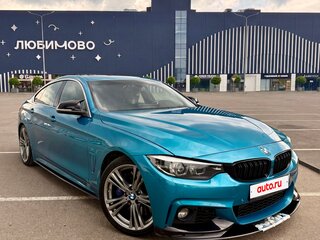 2017 BMW 4 серии Gran Coupe 430i xDrive F32/F33/F36 Рестайлинг, синий, 2740000 рублей, вид 1