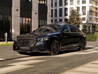 2026 Mercedes-Benz S-Класс 450 d Long 4MATIC VII (W223) Рестайлинг, чёрный, 30000000 рублей, вид 1