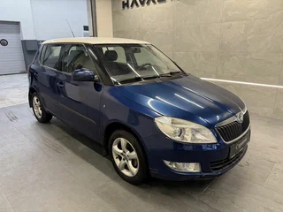 2011 Skoda Fabia II Рестайлинг, синий, 629000 рублей, вид 3
