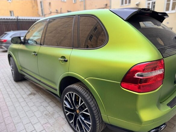 2008 Porsche Cayenne Turbo S I Рестайлинг (957), белый, 1200000 рублей - вид 3