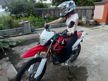 2017 Motoland XR250 Enduro, красный, 80000 рублей, вид 1