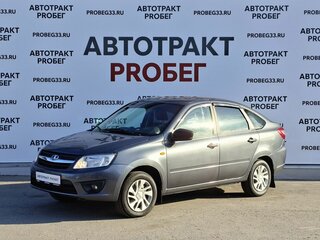 2016 Lada (ВАЗ) Granta I, серый, 445000 рублей, вид 1