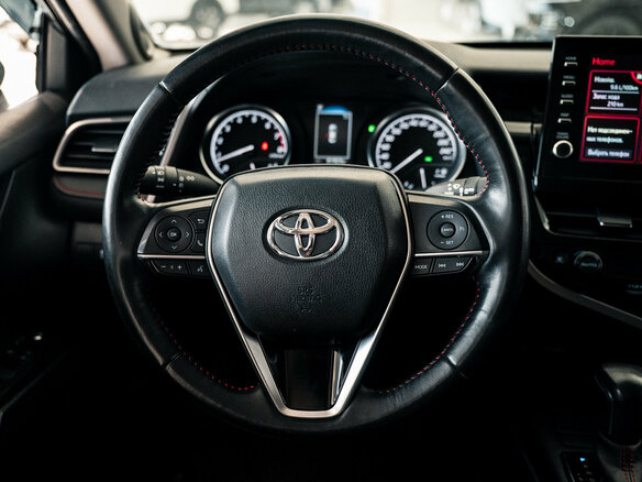 2021 Toyota Camry VIII (XV70) Рестайлинг, белый - вид 14