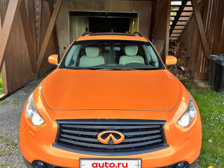 2013 Infiniti FX37 II (S51) Рестайлинг, оранжевый, 2500000 рублей, вид 3