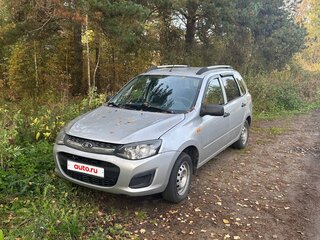2014 Lada (ВАЗ) Kalina II, серебристый, 449000 рублей, вид 1