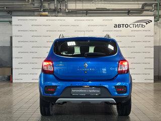 2016 Renault Sandero Stepway II, синий, 899000 рублей, вид 4