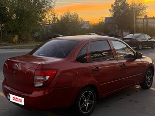 2013 Lada (ВАЗ) Granta I, красный, 220000 рублей, вид 5