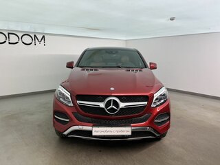 2015 Mercedes-Benz GLE Coupe 400 I (C292), красный, 3300000 рублей, вид 3