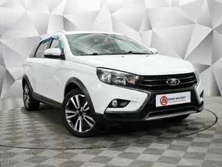 2018 Lada (ВАЗ) Vesta SW Cross I, белый, 1099000 рублей, вид 1