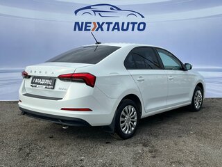 2020 Skoda Rapid II, белый, 1332700 рублей, вид 5