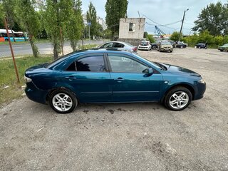 2006 Mazda 6 I (GG) Рестайлинг, синий, 200000 рублей, вид 3
