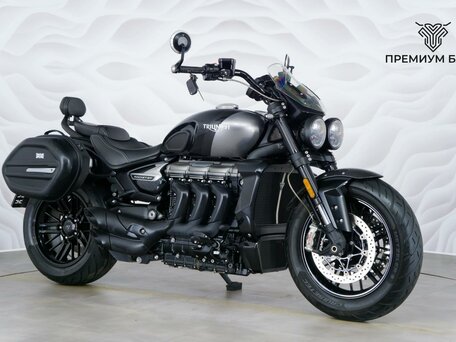 2021 Triumph Rocket 3, чёрный, 1949000 рублей, вид 5