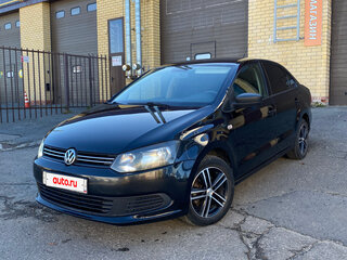 2012 Volkswagen Polo V, чёрный, 750000 рублей, вид 1