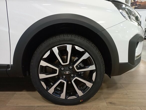 2026 Lada (ВАЗ) Vesta SW Cross I Рестайлинг (NG), белый - вид 6