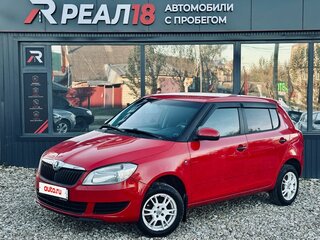 2013 Skoda Fabia II Рестайлинг, красный, 469000 рублей, вид 1