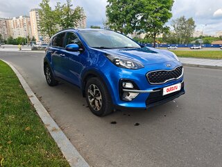 2020 Kia Sportage IV Рестайлинг, синий, 2200000 рублей, вид 2