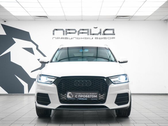 2015 Audi Q3 I (8U) Рестайлинг, белый, 1379000 рублей - вид 1